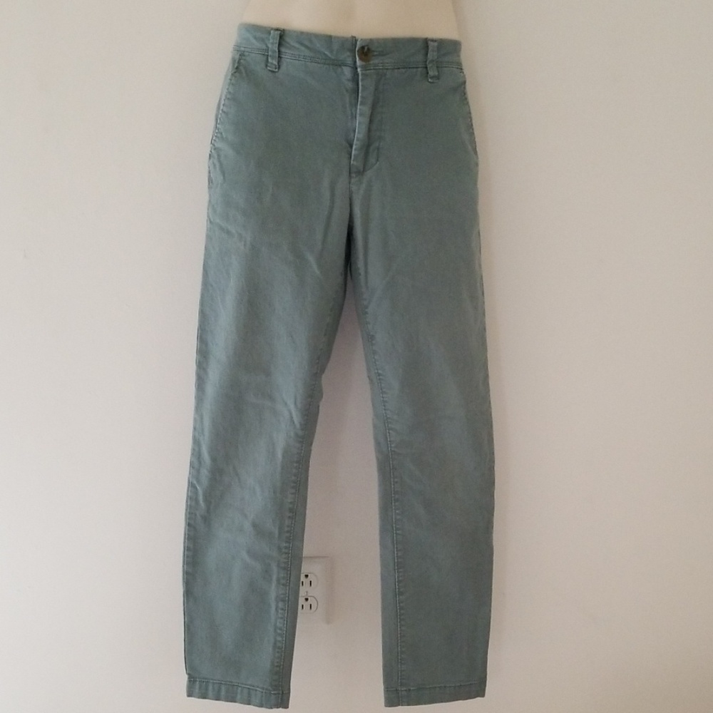 Aeropostale Skinny Boys Green Classic Pants 32/32
